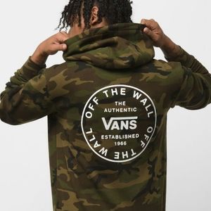 Camo vans hoodie